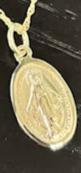 Vintage 14K Yellow Gold Religious Medal